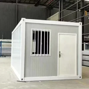 Oil Camp Prefabricated Movable 20ft Flat Pack Container House For Office Ready Made House Portable Office Luxury House