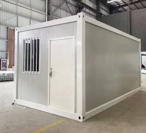 Oil Camp Prefabricated Movable 20ft Flat Pack Contemporary Farmhouse Container House for Office Ready-Made Portable