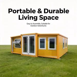 One Stop Furniture Sourcing Prefab House with FCL Shipping for Resort Investment with Global After Sales Service and Warranty