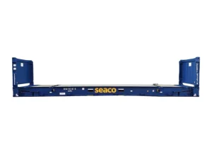 Open-Side Cargo Platform Easy Loading Unrestricted Heavy Cargo 40HC Flat Rack Shipping Container
