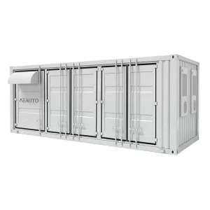 Outdoor Container Solar Energy Storage Battery 261KWH All in One Energy Storage System and DC EV Chargers