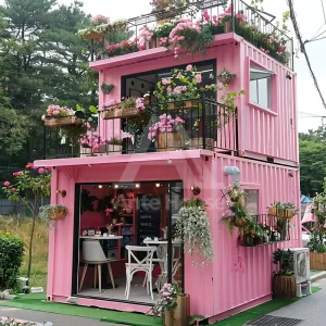Outdoor Integrated Container Hotel Moveable House Creative Modern Container House Prefabricated Modular Houses