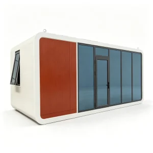 Outdoor Mobile Apple Cabin Container House for Exterior Use for Homestay Office and Meeting Room Space Capsule