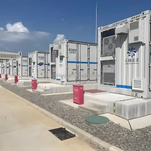 Outdoor Modular Lithium-Ion Battery Container 500kWh 1MWh Energy Storage 20ft for Commercial Use IP65 20-Year Warranty Hybrid