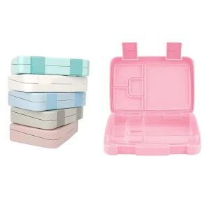 Outdoor School Home Camping Slant Opening Kids Mini Size Lunch Box Portable Removable Compartments Leakproof BPA Free 1-3L