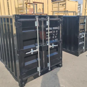 Outdoor Self-Storage Shipping Container 7ft 8ft 9ft 10ft 15ft 20ft, Lockable Modular Weatherproof