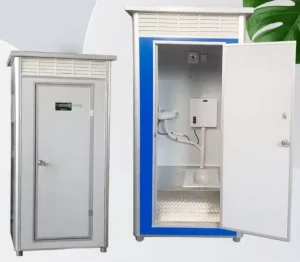 Outdoor Steel Mobile Portable Toilet Ready made Set Prefabricated CE Certified
