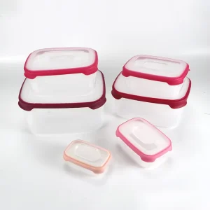 PP Plastic Rectangular Leakproof Food Storage Container Bento Lunch Box