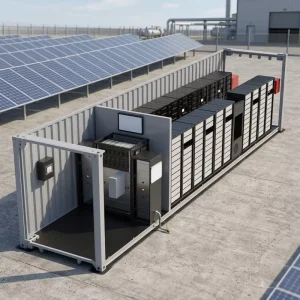 Peak Shaving BESS 10ft 20ft Container Commercial Hybrid Grid Solar LiFePO4 Battery Energy Storage IP54 Backup Power Power Bank