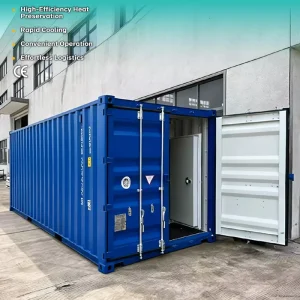 Permafrost Automatic Copeland Solar Motor Efficient Cold Room Storage Freezer Container 20ft 40ft for Quick Frozen