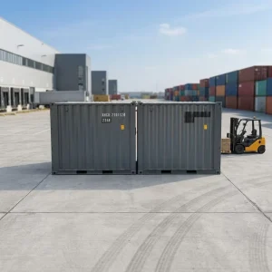 Pest Resistant Steel Modular Cargo Container Industrial Strength Waterproof 10ft Storage Shipping Container