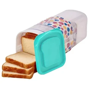 Plastic Bread Storage Container Sandwich Bread Holder Bread Dispenser Toast Box