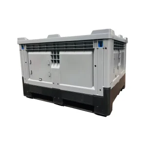 Plastic Bulk Container Solid Pallet Bin Foldable Large Plastic Pallet Boxes for Sale