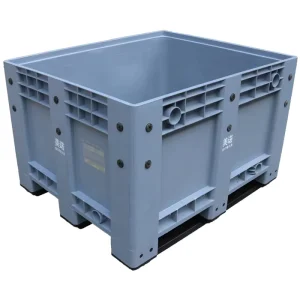 Plastic Collapsible Bulk Containers Heavy Duty Pallet Box Mega Bins