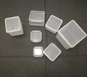 Plastic Mini Containers With Lids Small Items Empty Case Mini Sewing Box Container