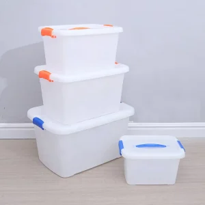 Plastic Storage Container With Snap Lock Lid Easy Open Close Design Perfect for Elderly Users Daily Needs
