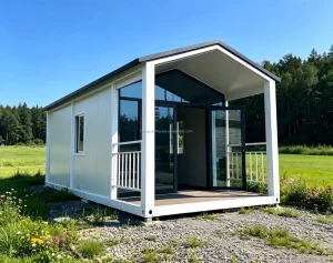 Popular Modern A frame Top Container House with Foyer Attractive and Convenient for Residential and Villa Use