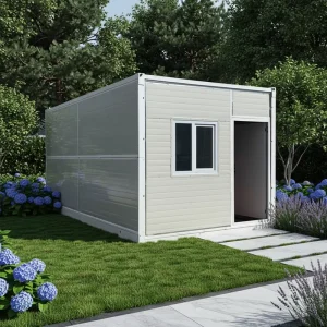 Portable 20ft Folding Container House Modern Prefabricated Tiny Home For Backyard Office And Studio