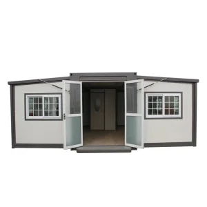 Portable 40ft Expandable Prefab Steel Container House Breathable Modern Design Easy to Assemble Multifunctional Quick