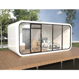 Portable Apple Home Pod Movable Apple Cabin Low Cost Manufacturers Working Prefabricated House High end Office