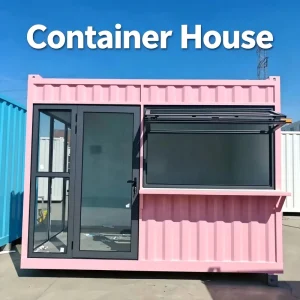 Portable Container Cabin 20ft 40ft Container Mobile Container House With Window Door for Pop-up Shop