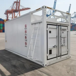 Portable Container Fuel Station Diesel Petrol Fuel Tank With Fuel Dispensing and Meter Equipment