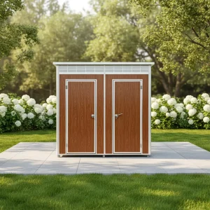 Portable Container Mobile Restroom Multi compartment Design for Beach and Coastal Areas