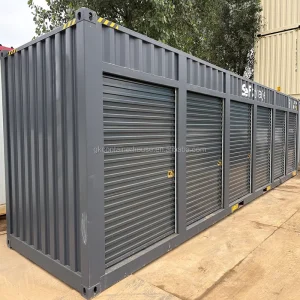 Portable Corten Steel Self Storage Container 20ft 40ft Mobile Storage Unit Customizable Dry Container with 5 Year Warranty