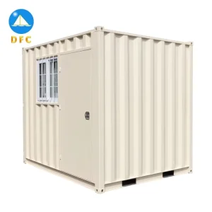 Portable Custom Made Cargo Corten Steel 6ft Dry Mini Storage Shipping Container with 17.5CUM Capacity