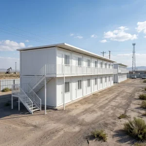 Portable Detachable Container House Quick Assembly Waterproof Worker Temporary Dormitory for Mining Camp Projects