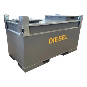 Portable Diesel Double Wall Mobile Fuel Station with Mechanical Gauge, 2000l Fuel Tank UL142 Certified for US/Canada