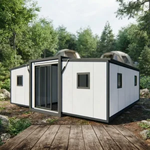 Portable Double Wing Exp SW Panel Prefab Container House Multi-purpose Modular for Site Dorm Office Project Accom