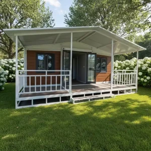 Portable Expandable Luxury Capsule Steel House Anti-Corrosion Folding Container Mobile Modular Bedroom Living Room Customized