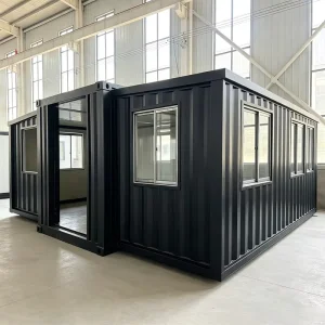 Portable Expandable Prefabricated House 20ft Mobile Container Home with 1 Bedroom Modern Design Kitchen Bathroom