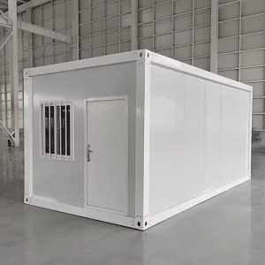 Portable Flat Pack Sandwich Panel Container for Mobile Office Solutions Lightweight Sturdy Modern Design for Outdoor Work Areas