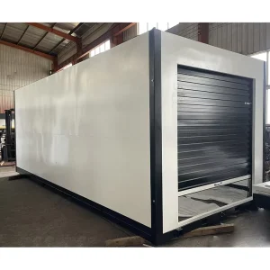 Portable Flat Pack Storage Container for Warehouse and Self-Storage