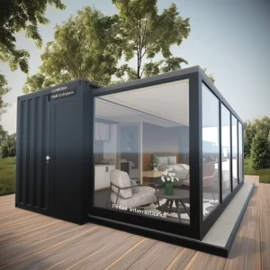 Portable Foldable 20ft Container House with Modern Design Customized Color Apartment Bedroom Accommodation