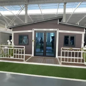 Portable Foldable House with Waterproof Structure for Emergency Shelter and Temporary Project Office