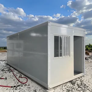 Portable Foldable Shipping Container for Outdoor Events and Camping Lightweight Easy to Transport Suitable