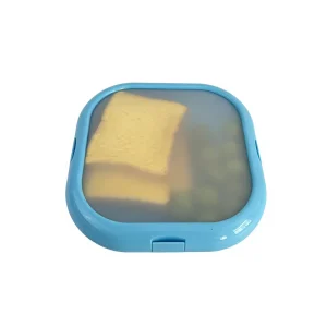 Portable Fruit Preservation Bento Box Single Wheat Thermos Food Container Handle Work Preserved Heated Food Carton
