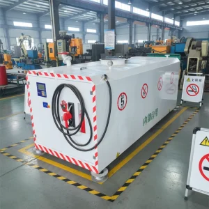 Portable Fuel Tank Mini Gas Station 6000 Liters Storage Tank Steel for Farms & Manufacturing Plants