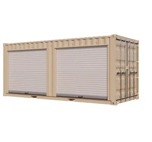 Portable Heavy Duty Modular 20 ft 40 ft Shipping Container Garage Outdoor Storage Shed