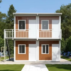 Portable Mobile Folding Prefab Container House Full Water Electricity for Field Construction Camp Office