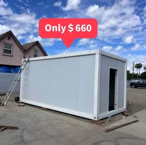 Portable Modular Living Tiny Mobile Home Prefab Detachable Container House Dormitory Bathroom Office Bedroom