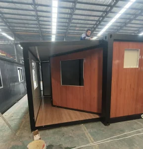 Portable Modular Mobile Resort Tiny Prefab Home Apple Cabin Prefab Container