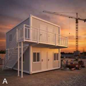 Portable Modular Worker Camp Accommodation Prefab Dormitory Building for Mining Oil Gas Project Labor Housing Solution