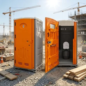 Portable Prefab Container Toilet with Sink and Urinal for Hotel Office Building Outdoor Use