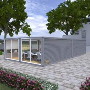 Portable Prefab Modern Buildings Prefabricated House Modular Construction Site Shipping Container Office 40 Feet Mobile Office