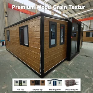 Portable Prefabricated Luxury Expandable Villa Container House with Bedroom and Kitchen