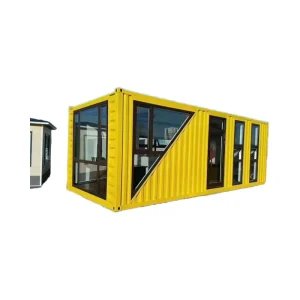 Portable Prefabricated Modular Steel Container for Home Shop Business or Family Use Foldable Detachable for Hotels Dining